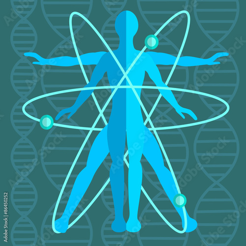Atomic genetics man, medicine, science