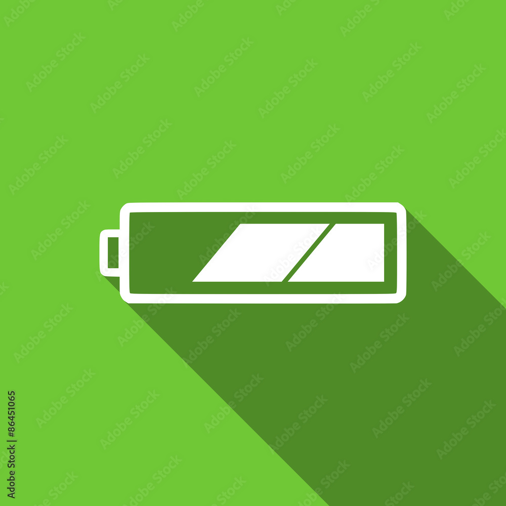 battery flat icon charging symbol power sign battery flat icon charging symbol power sign