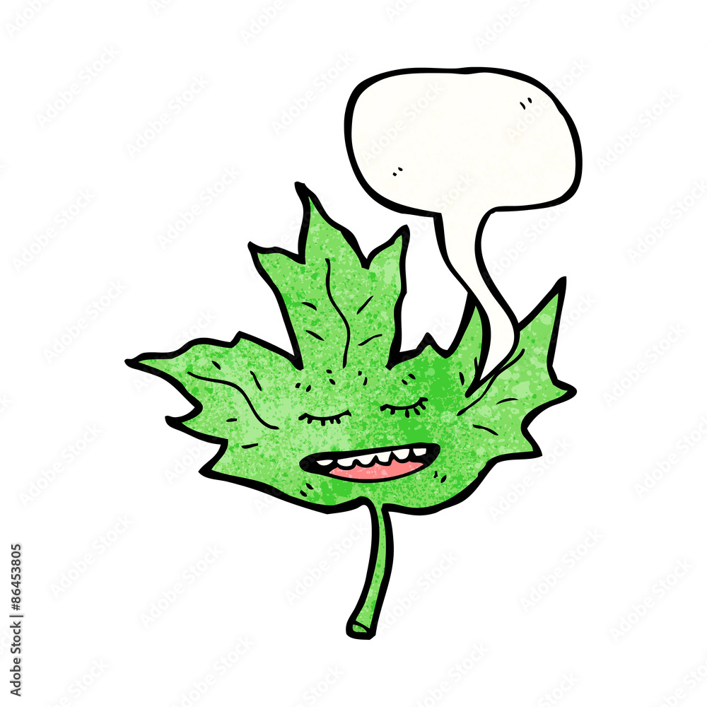 cartoon leaf cartoon leaf