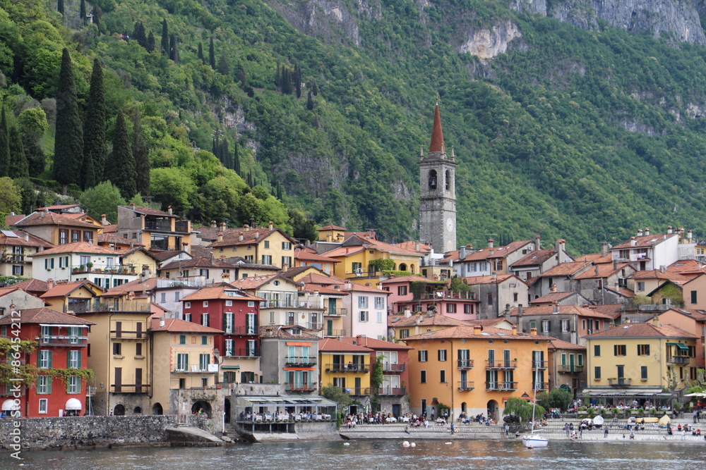 Vistas del Lago di Como. Italia