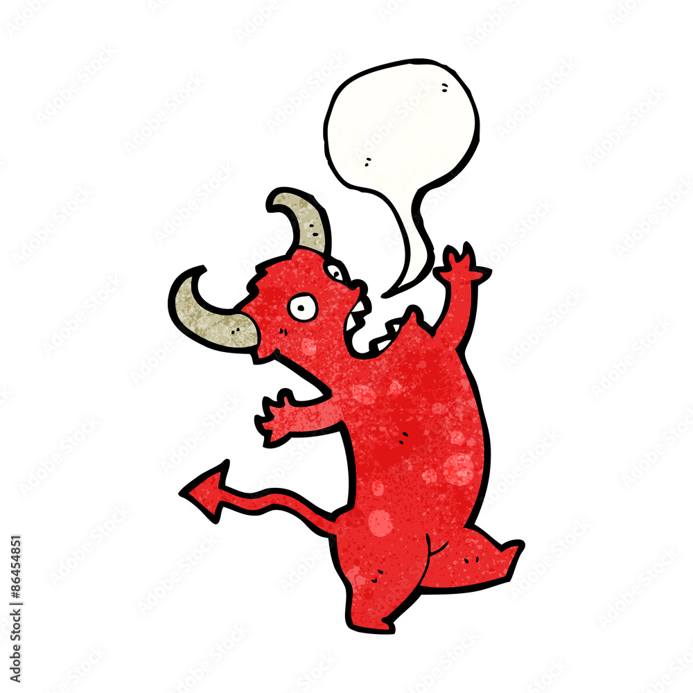 cartoon dancing devil cartoon dancing devil