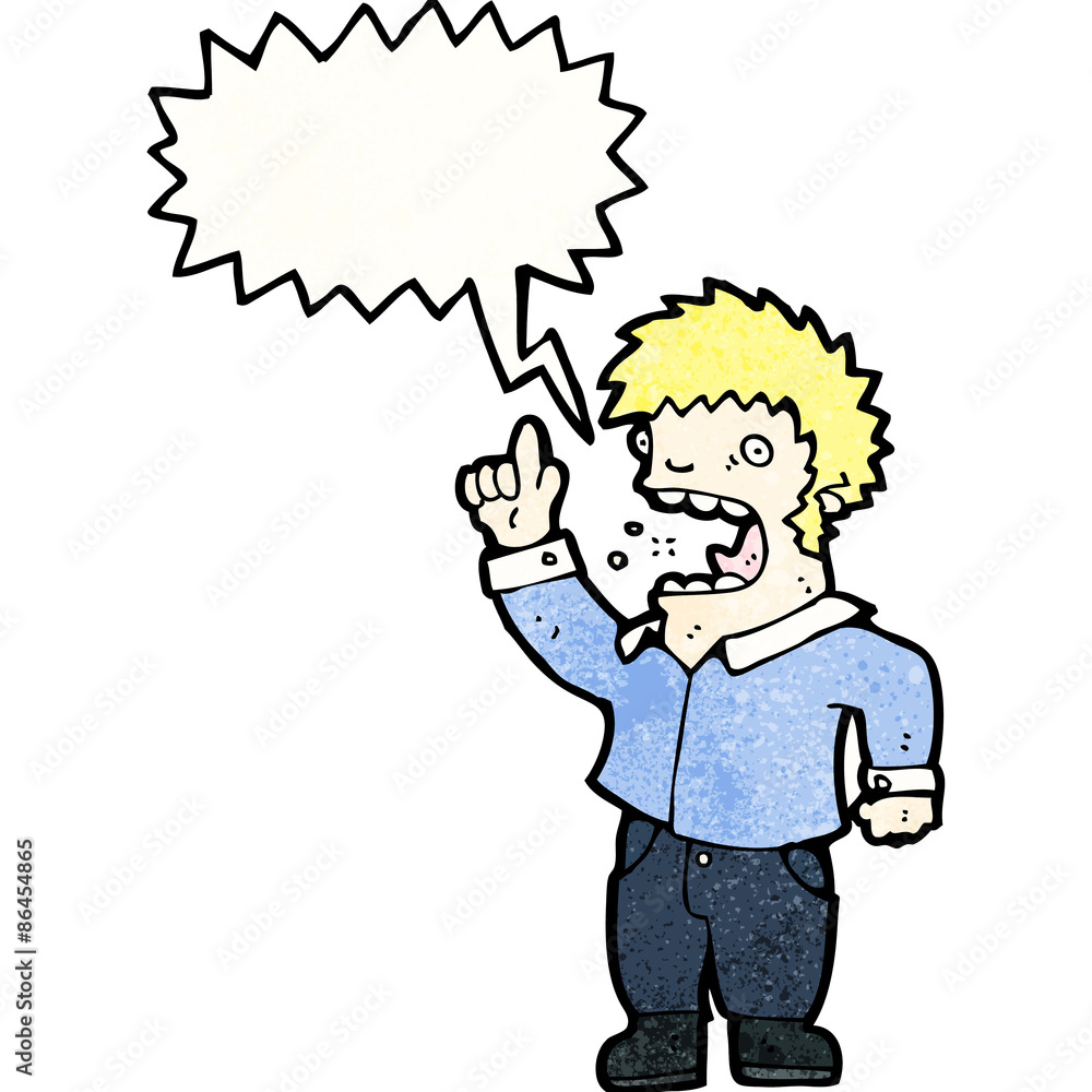 shouting man cartoon shouting man cartoon