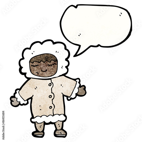 cartoon eskimo