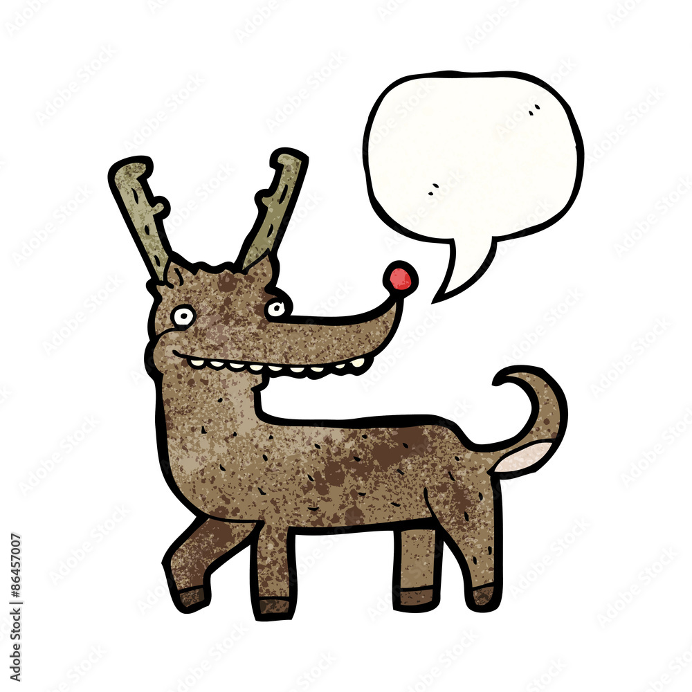 cartoon reindeer cartoon reindeer