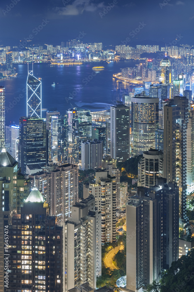 Victoria Harbor of Hong Kong Victoria Harbor of Hong Kong