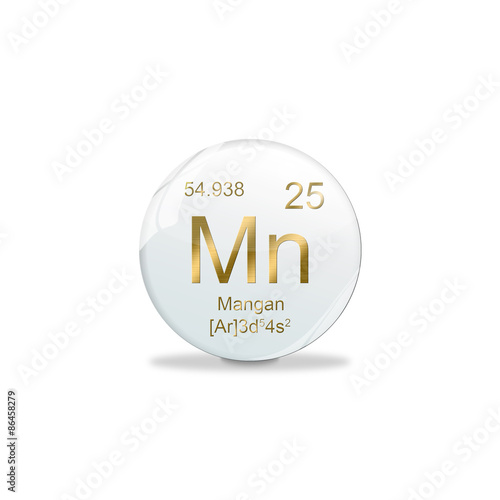 Periodensystem Kugel - Mangan