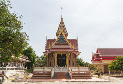 Pattern the Church in Thailand temple in Thailand. © tum2282