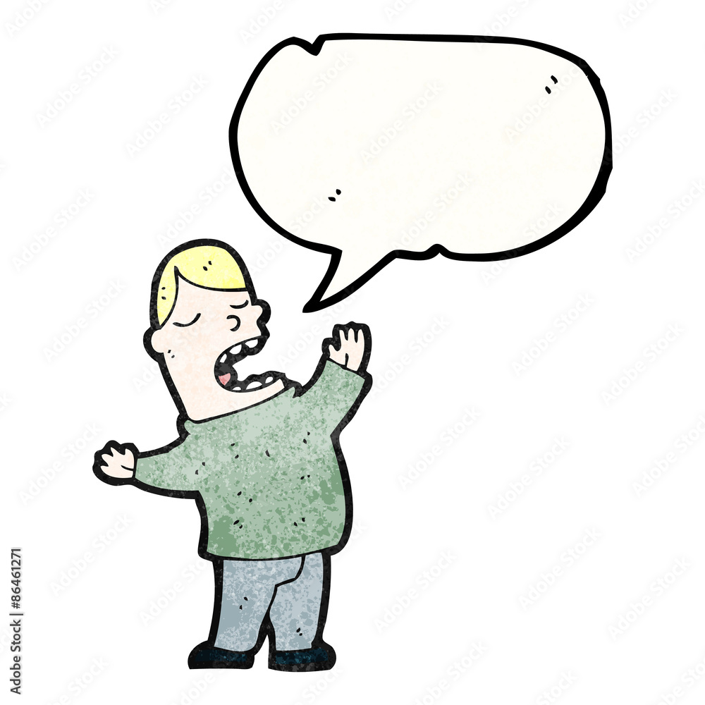 singing man cartoon singing man cartoon