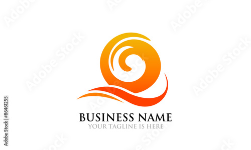 Sun and Wave Logo