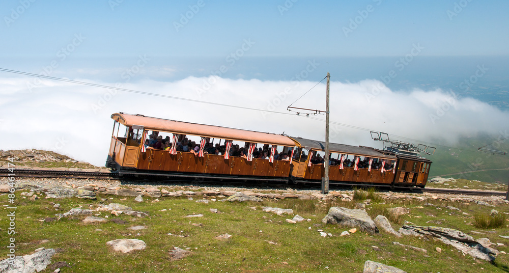Fototapeta premium Train de la Rhune