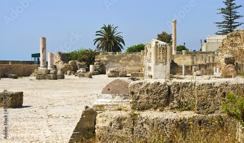 The Ruins Of Carthage, Tunisia photo