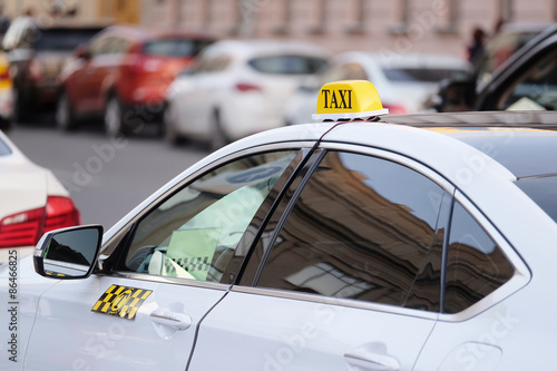 The image of taxi