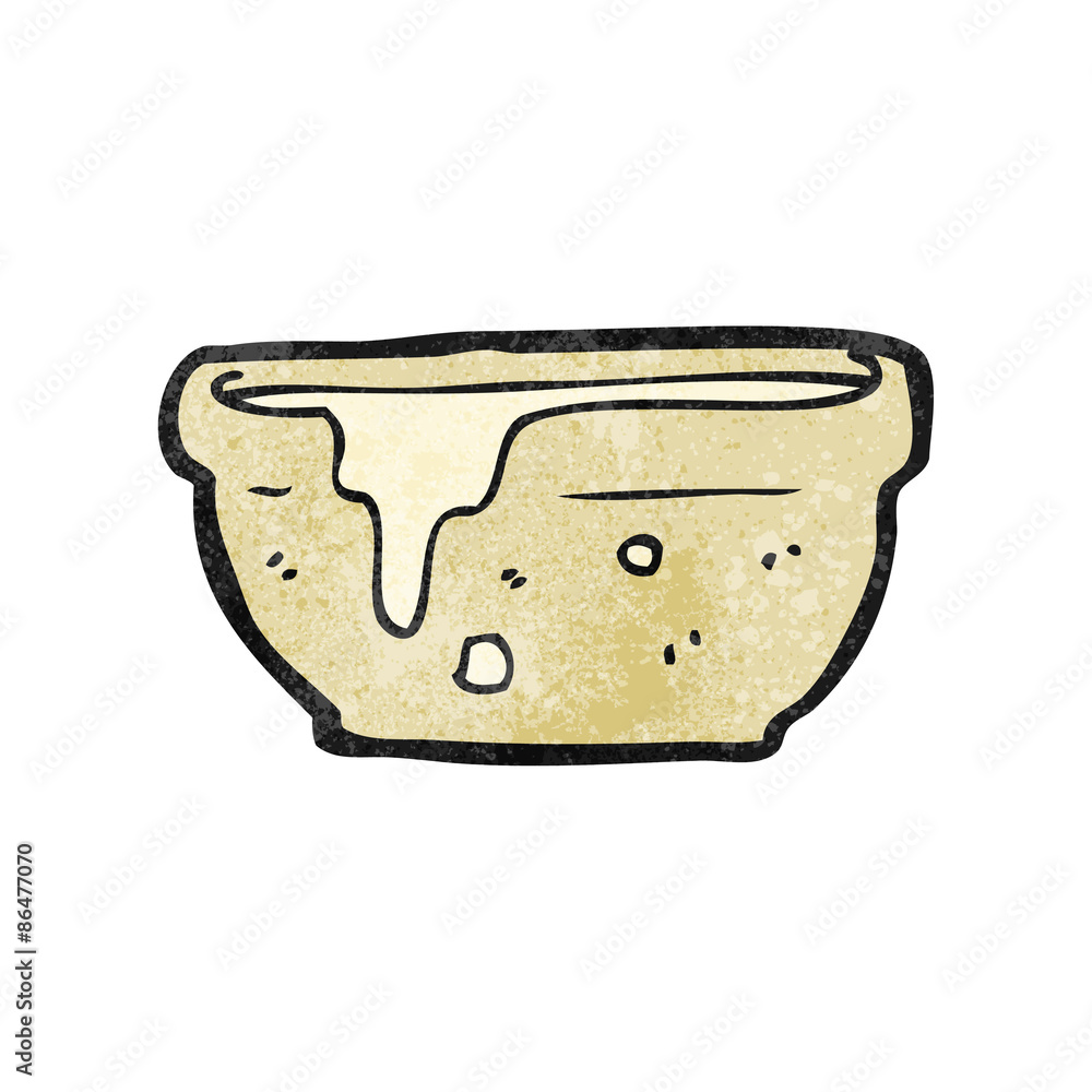 cartoon mixing bowl Stock Vector Adobe Stock