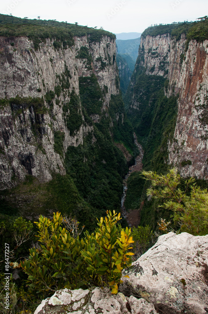 Itaimbezinho Grand Canyons in Rio Grande do Sul, Brazil