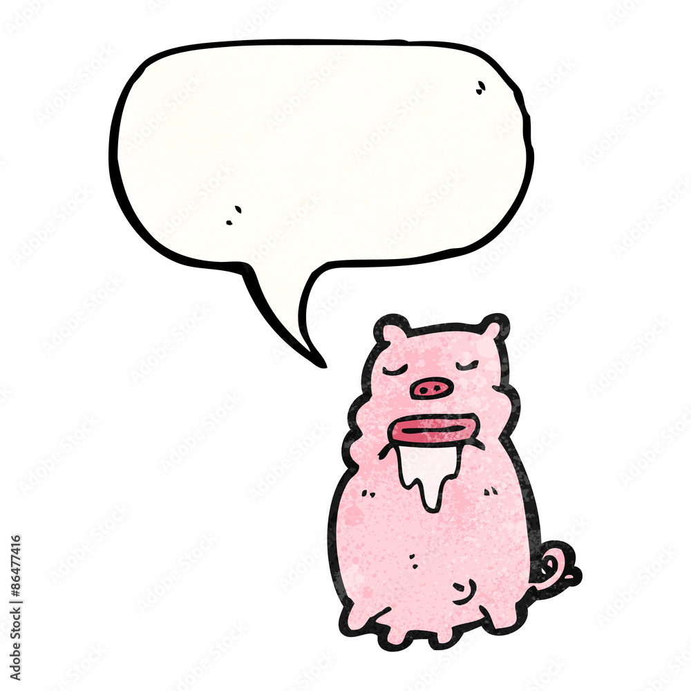 gross pig cartoon gross pig cartoon