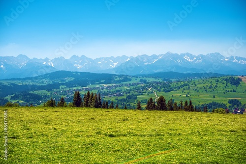 Fototapeta Naklejka Na Ścianę i Meble -  Tatry Panorama