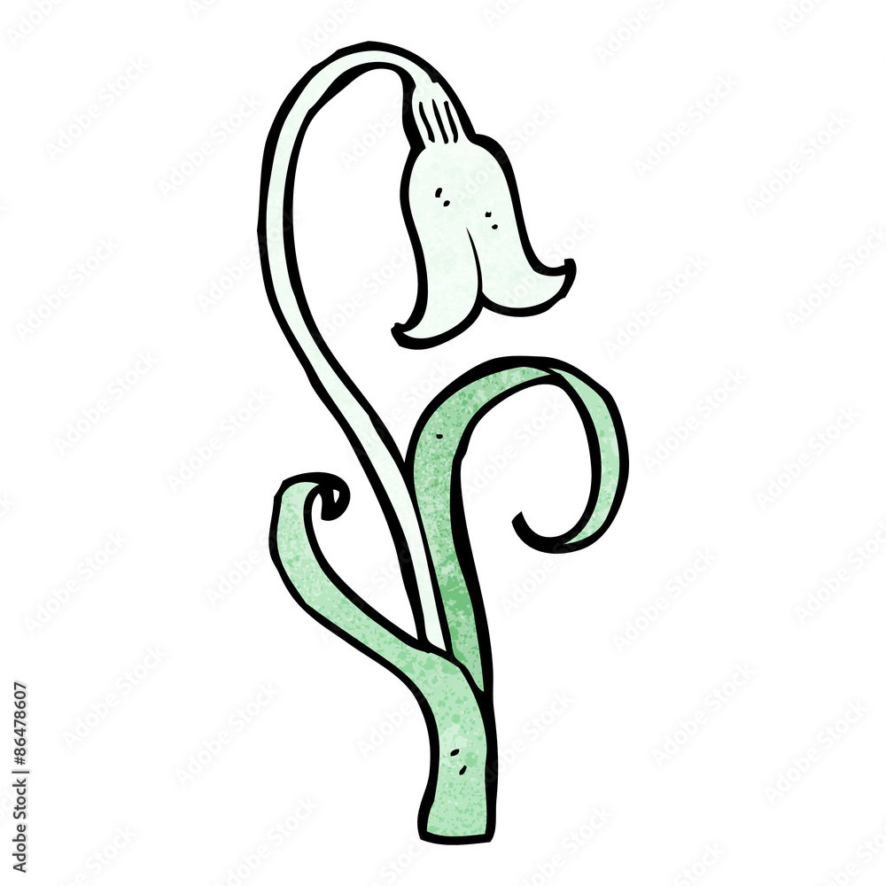 cartoon snowdrop cartoon snowdrop