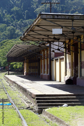antique train station