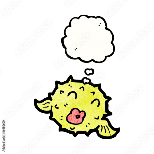puffer fish cartoon