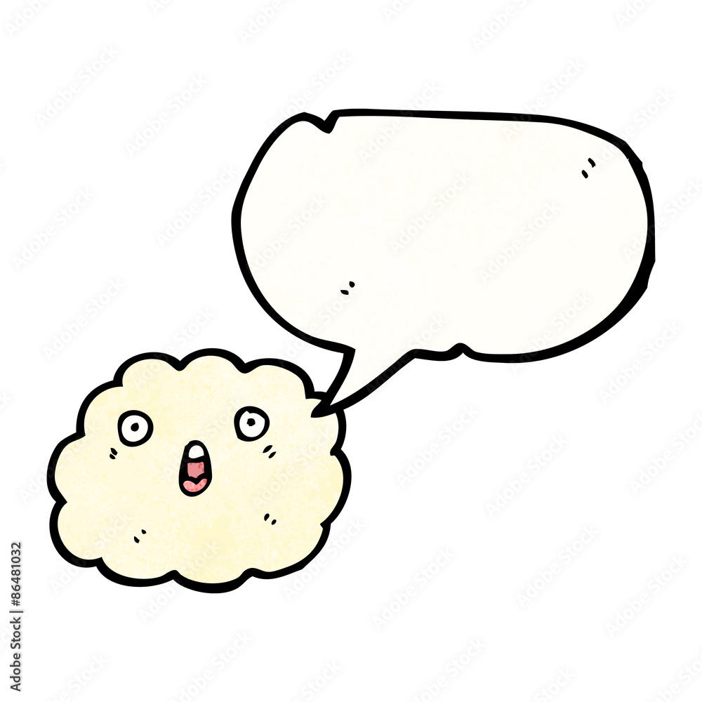 cartoon cloud with speech bubble cartoon cloud with speech bubble