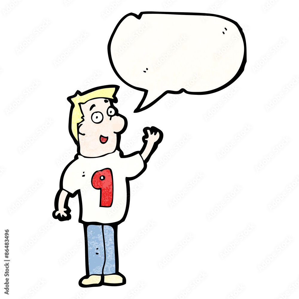 cartoon man in number nine shirt cartoon man in number nine shirt