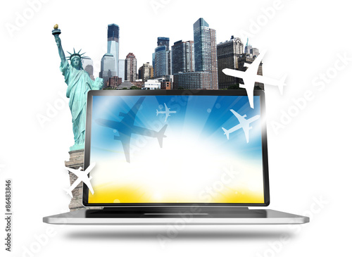 Computer Travel New York