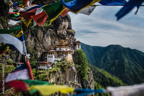 Tiger's nest monastery, Bhutan photo