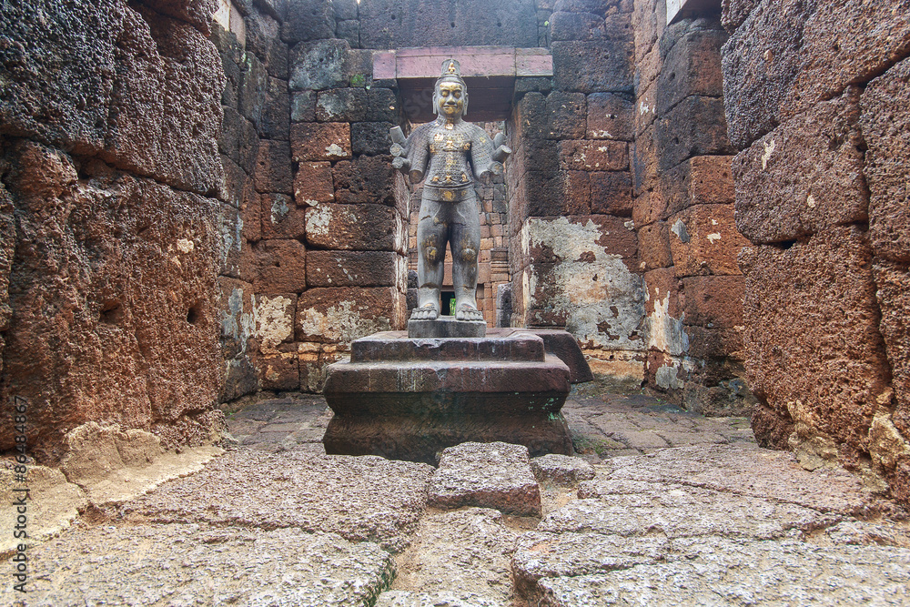 Ancient Khmer architecture. Huge carved Buddha of Bayon temple at Angkor Wat complex, Siem Reap, Cambodia Ancient Khmer architecture. Huge carved Buddha of Bayon temple at Angkor Wat complex, Siem Reap, Cambodia
