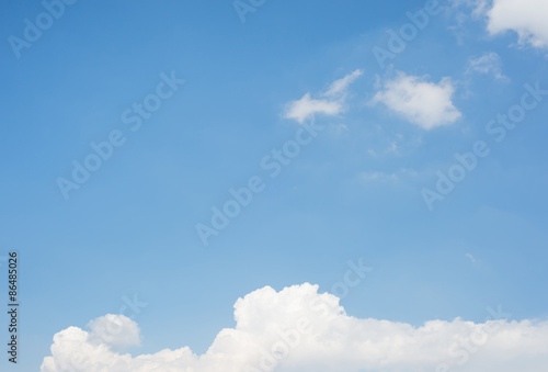 clouds with blue sky