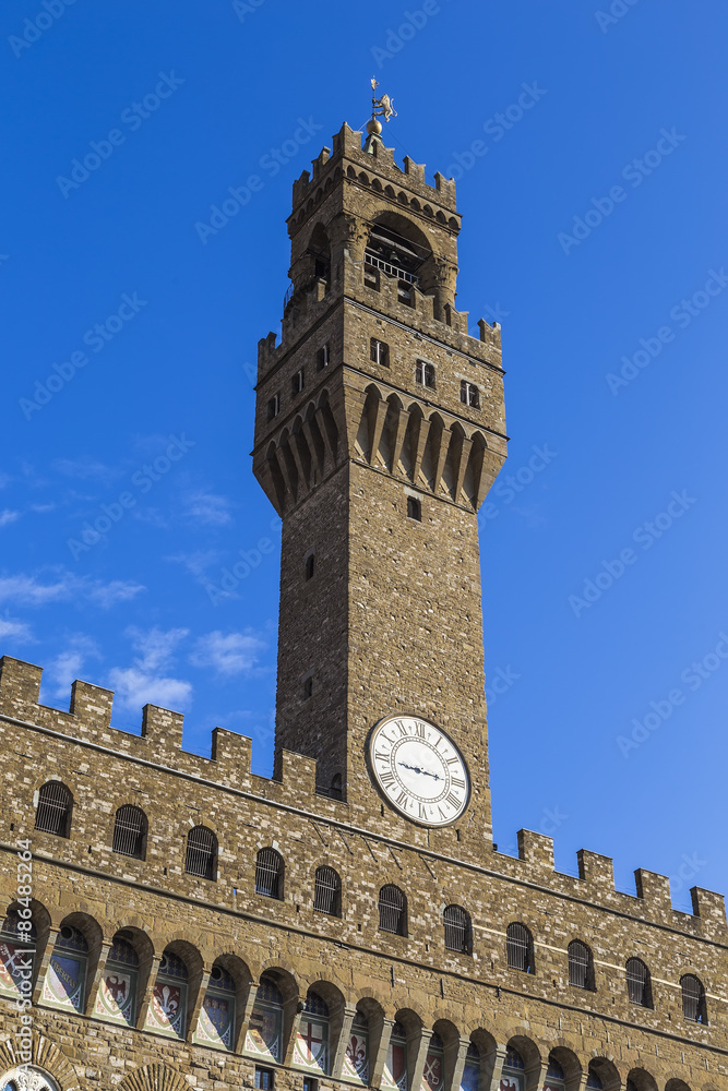 The tower of the Palazzo Vecchio