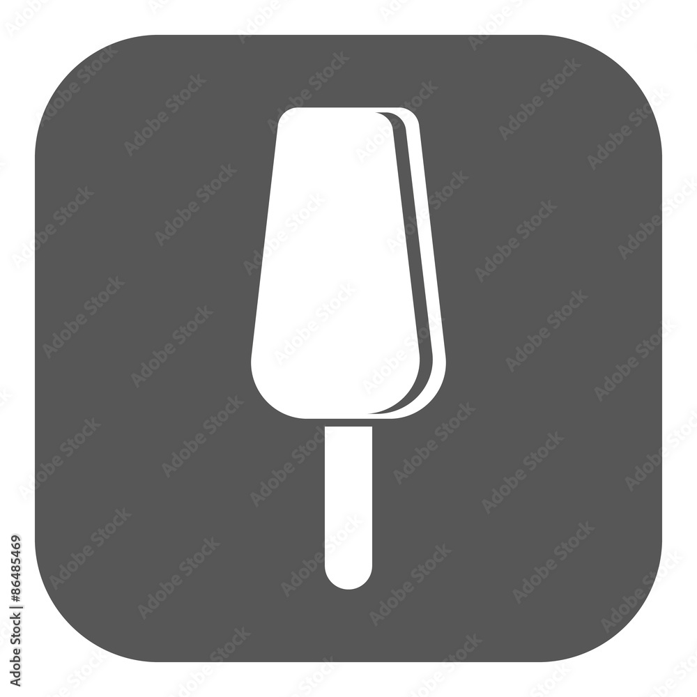 The ice cream icon. Dessert and popsicle, refreshing symbol. Flat The ice cream icon. Dessert and popsicle, refreshing symbol. Flat