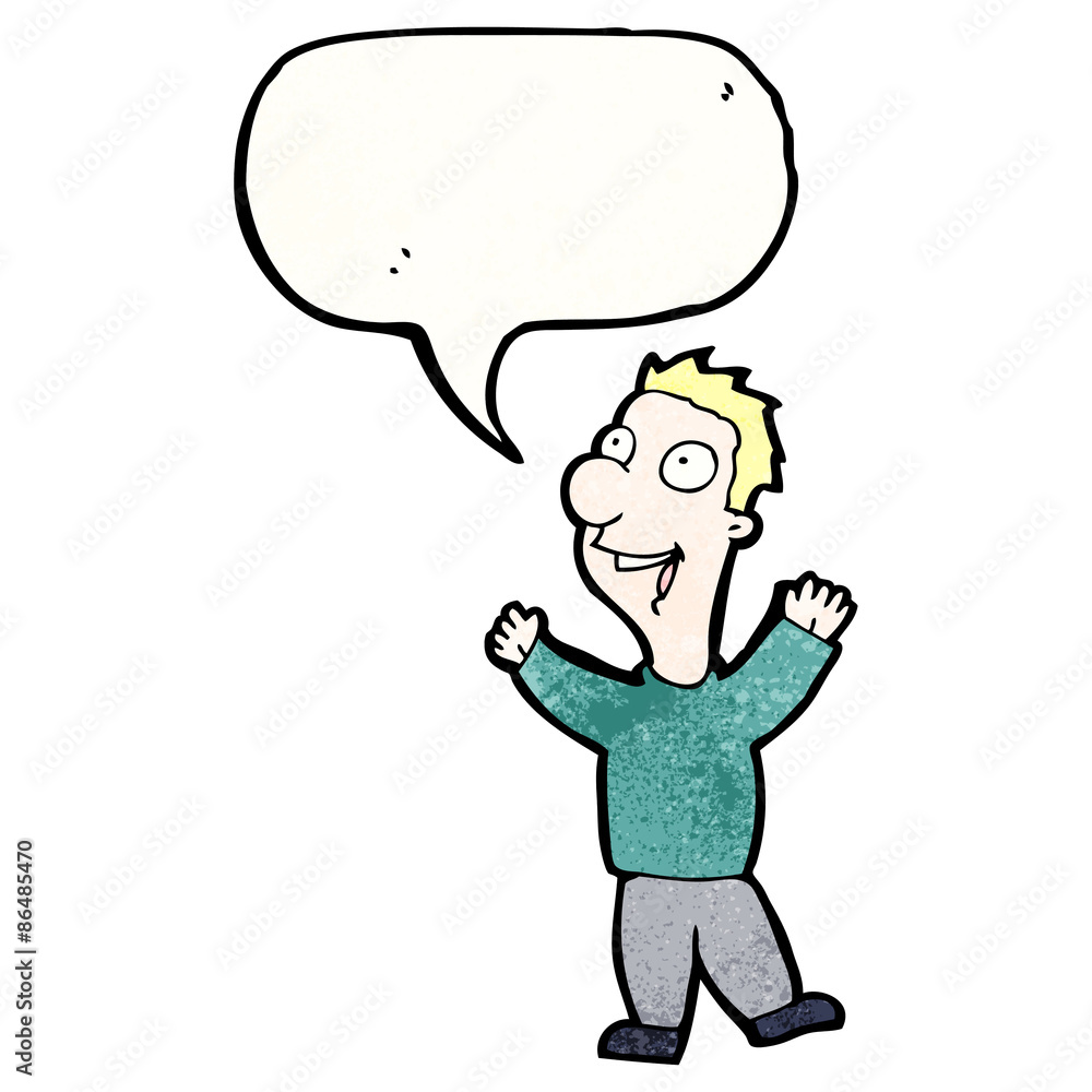 cartoon happy man cartoon happy man