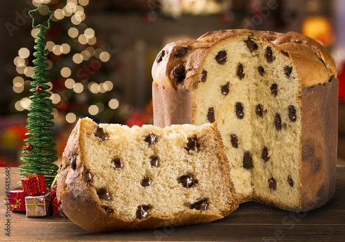 Panettone is the traditional Italian dessert for Christmas