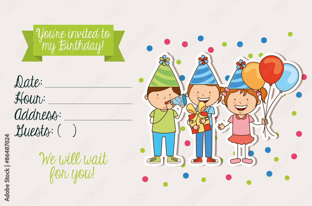 birthday invitation birthday invitation