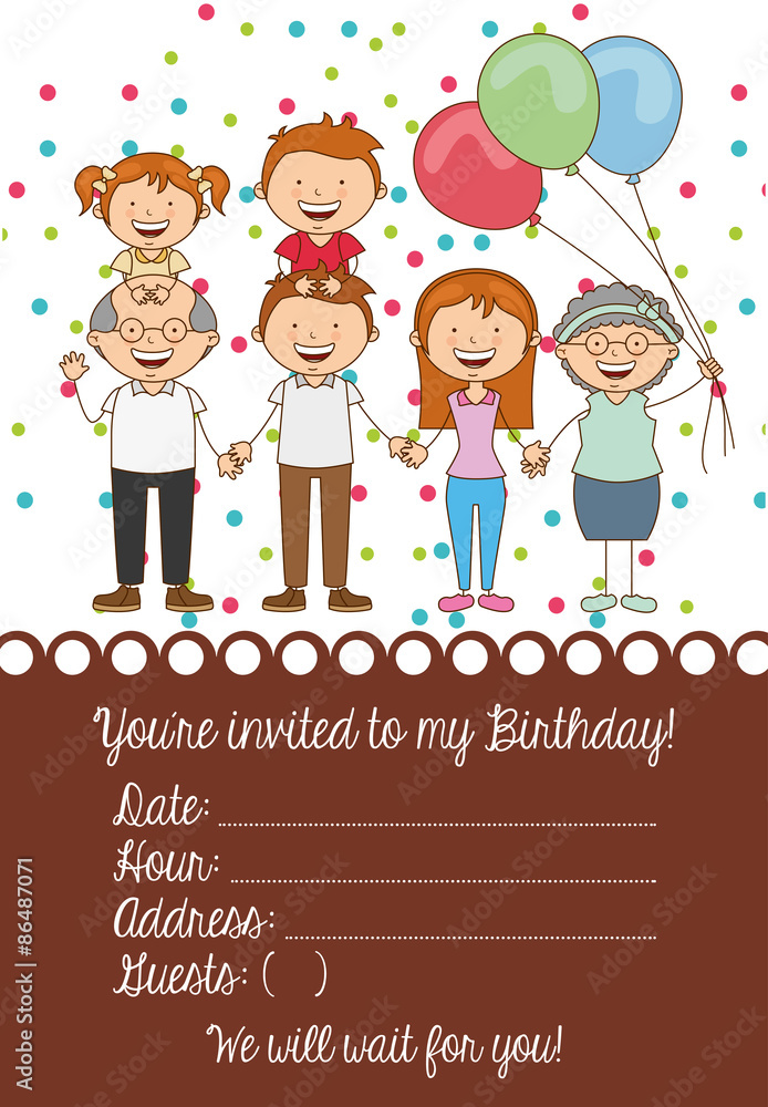 birthday invitation birthday invitation
