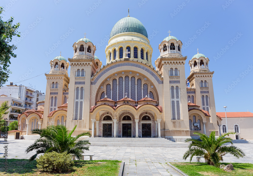 Saint Andrew basilica, the largest church in Greece, Patras, Peloponnese