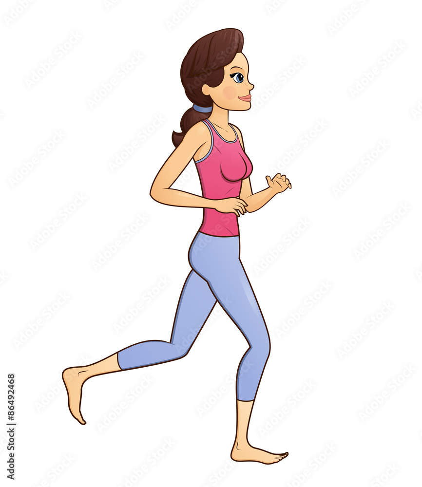 Fitness woman jogging 2 Fitness woman jogging 2