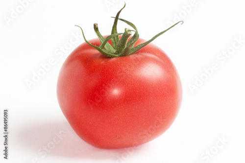 Wallpaper Mural Tomate d'antan rouge  ronde sur fond blanc Torontodigital.ca
