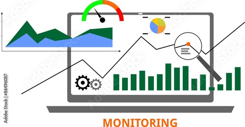 vector - monitoring photo