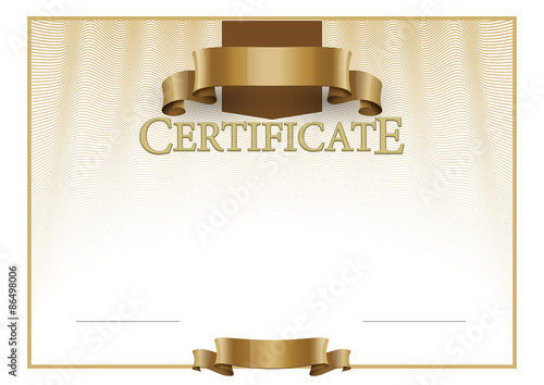 Modern Certificate and diplomas template. Vector