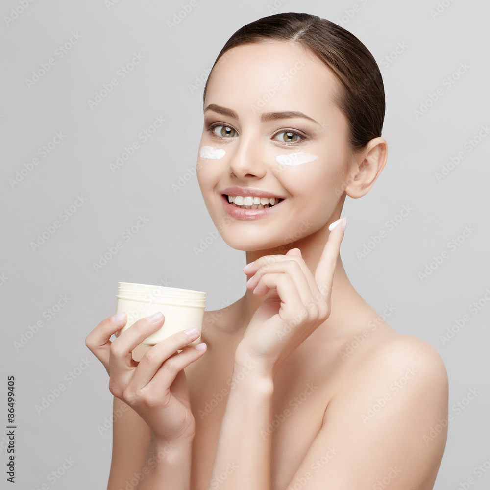 Beautiful Woman with Clean Fresh Skin Beautiful Woman with Clean Fresh Skin