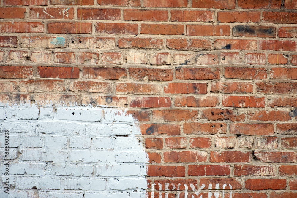 Fototapeta premium Background of brick wall texture