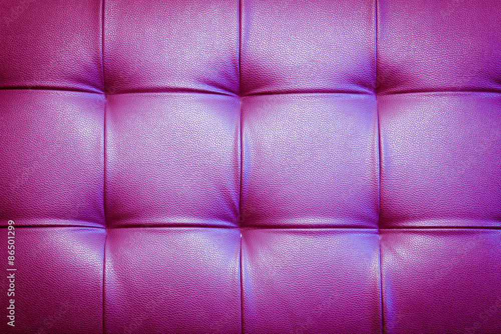 Genuine leather upholstery background for a luxury decoration in purple tones Genuine leather upholstery background for a luxury decoration in purple tones