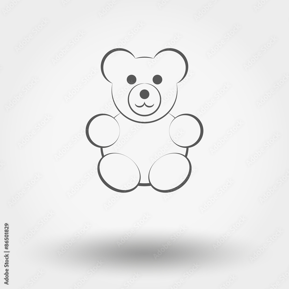 Bear toy. Bear toy.
