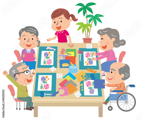 デイサービス レクリエーション 高齢者 介護スタッフ イラスト Stock Illustration Adobe Stock デイサービス レクリエーション 高齢者 介護スタッフ イラスト Stock Illustration Adobe Stock