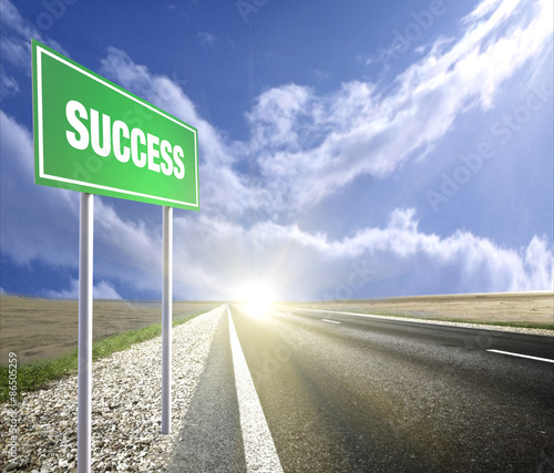 road to success