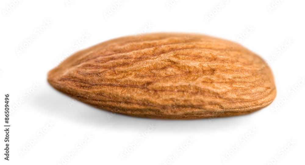 Almond, fruit, seed. Almond, fruit, seed.