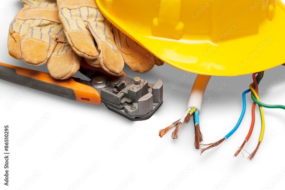 Electrician, Work Tool, Power Cable.