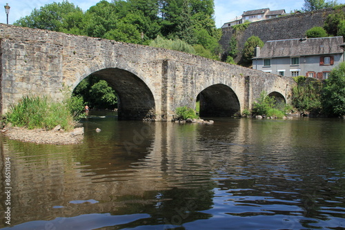 Pont "des Anglais" à Vigeois (Corrèze)