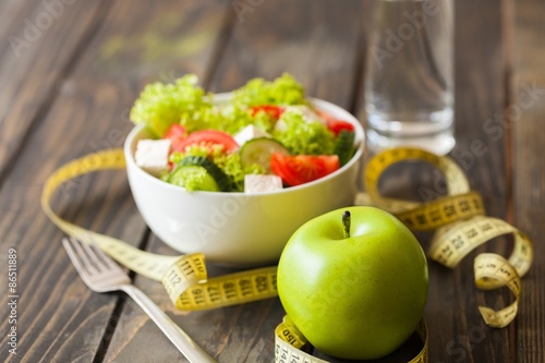 Quadro em tela Diet, dieting, health.